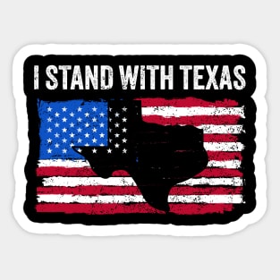 i-stand-with-texas Sticker